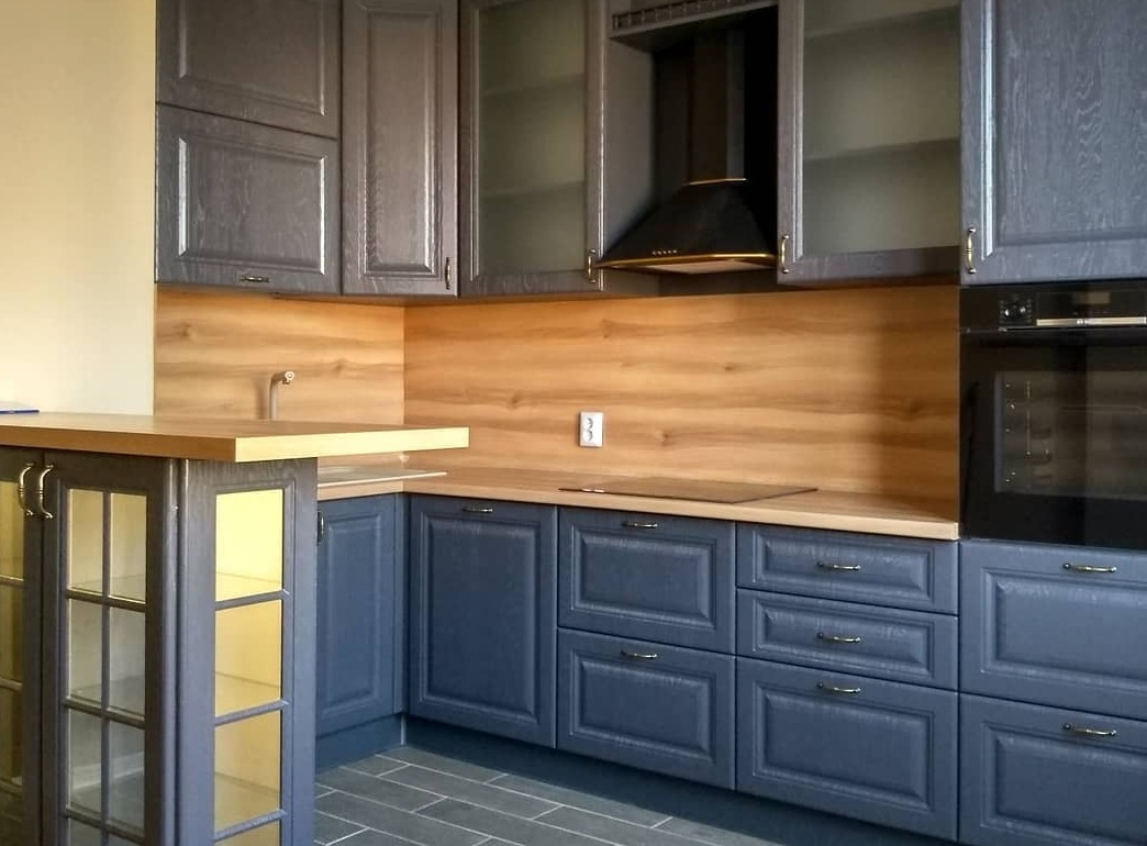 Кухни из современных материалов