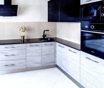 Кухня ЛДСП угловой формы 