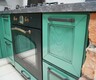 Кухни 6 кв. метров в зеленом цвете