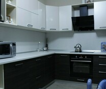 Кухня ЛДСП угловая светлая на заказ