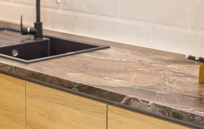 Кухни 6 кв. метров с барной стойкой 